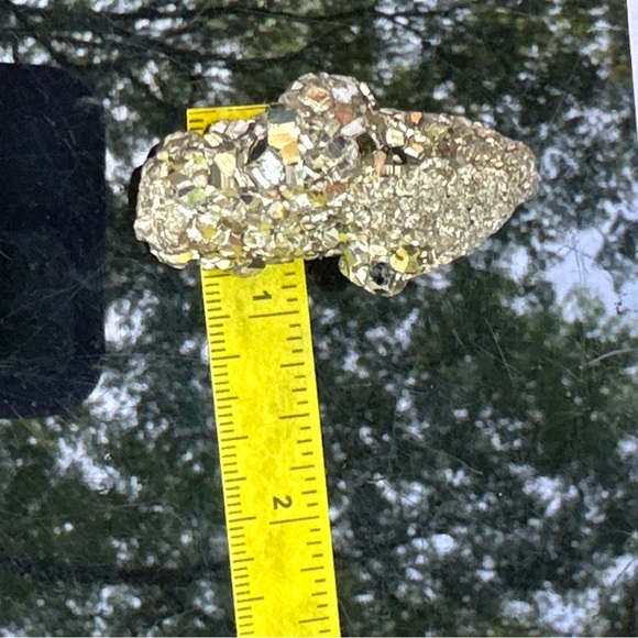 Genuine 239.00 Cts Pyrite Druzy - Picture 11 of 16